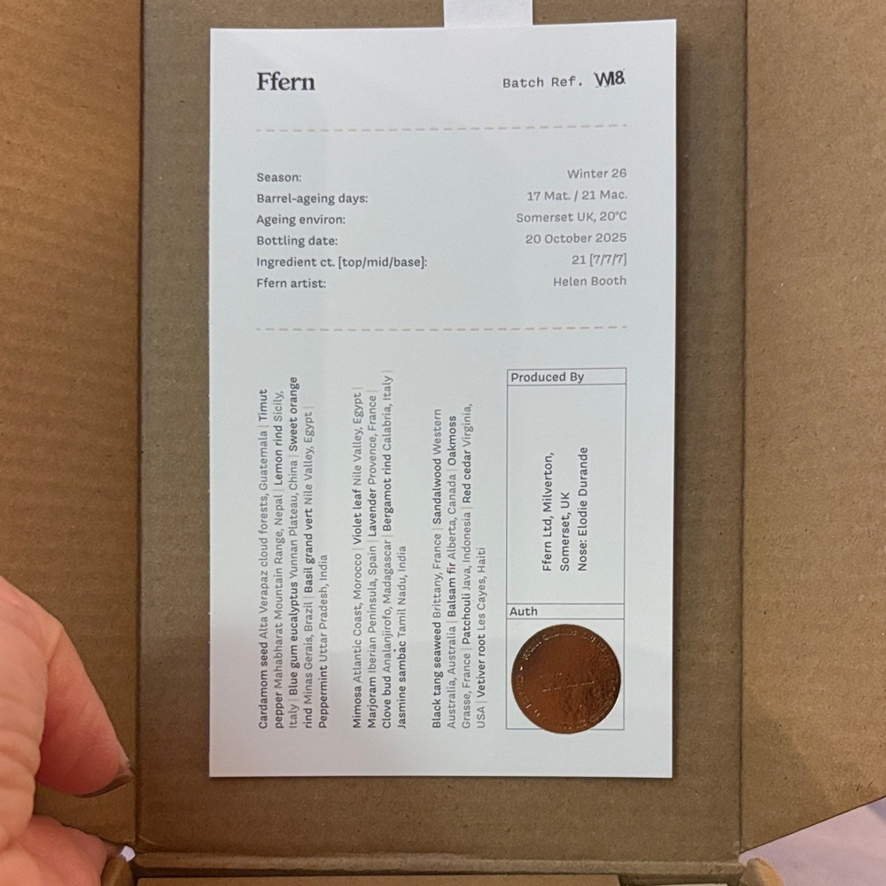 Ffern Winter 26 Fragrance